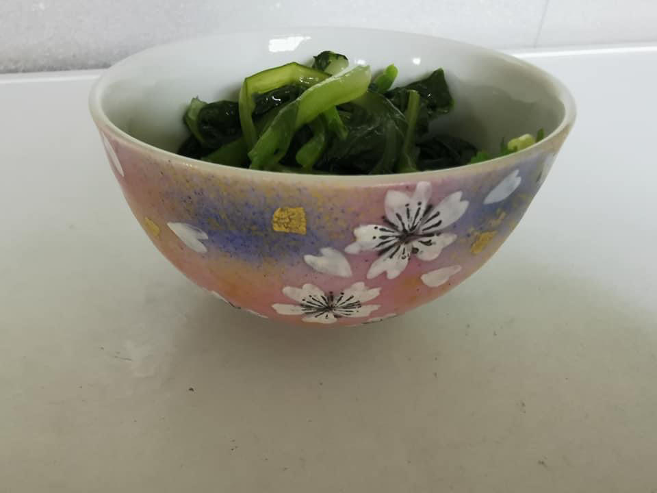 Flower Dance Kutani Japanese Rice Bowl Pair - Customer Photo From Anonymous