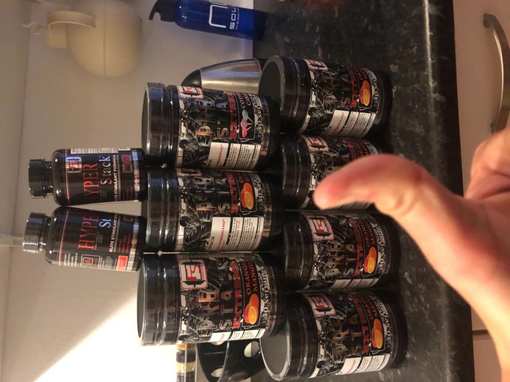 EXTREME PRE-STACK - PREWORKOUT SUPPLEMENT - Customer Photo From Nicolaj N.