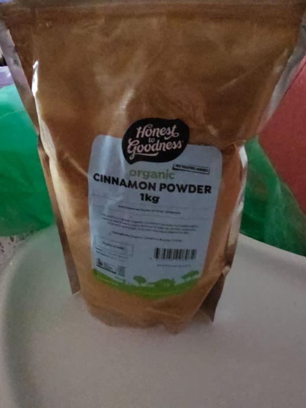 Organic Cinnamon Powder 1KG - Customer Photo From Ainslee Hodge