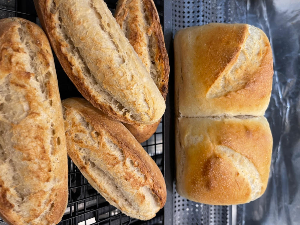 Organic Premium White Bakers Flour 12.5KG - Customer Photo From Virginia Ng