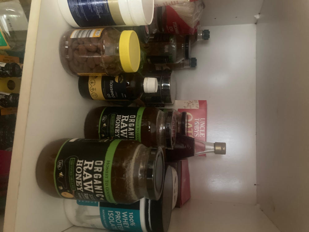 Organic Raw Honey - Australian 1KG - Customer Photo From Colin Turner .