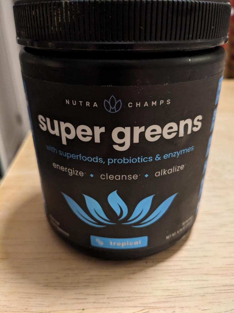 Super Greens Tropical - Customer Photo From KT