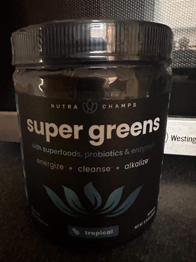 Super Greens Tropical - Customer Photo From Dan B