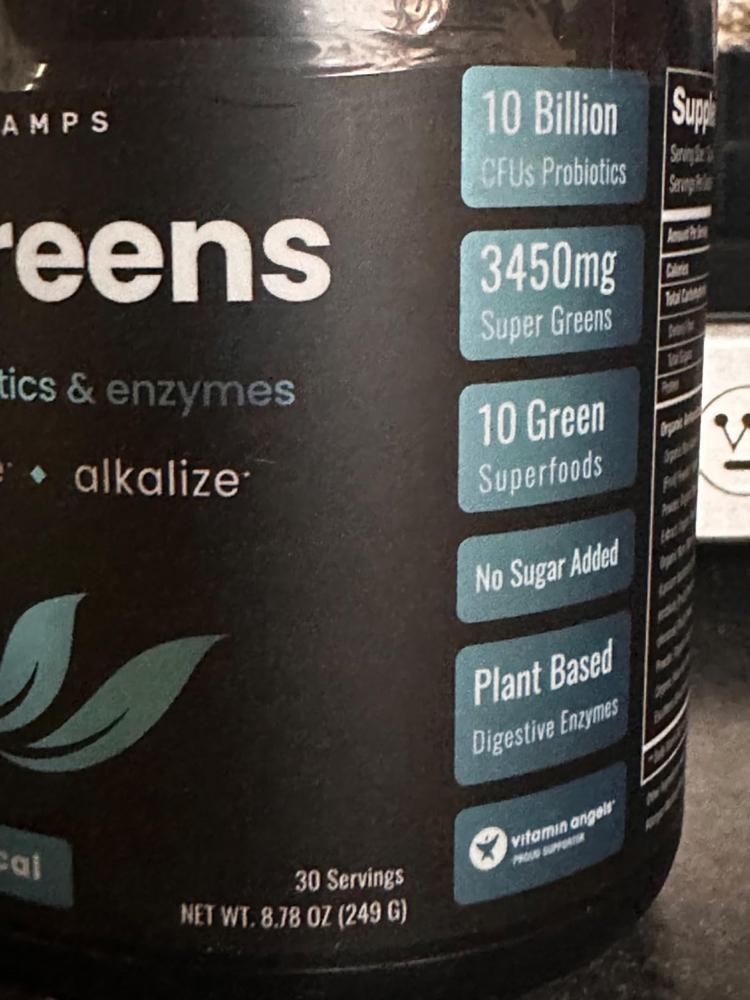 Super Greens Tropical - Customer Photo From Dan B