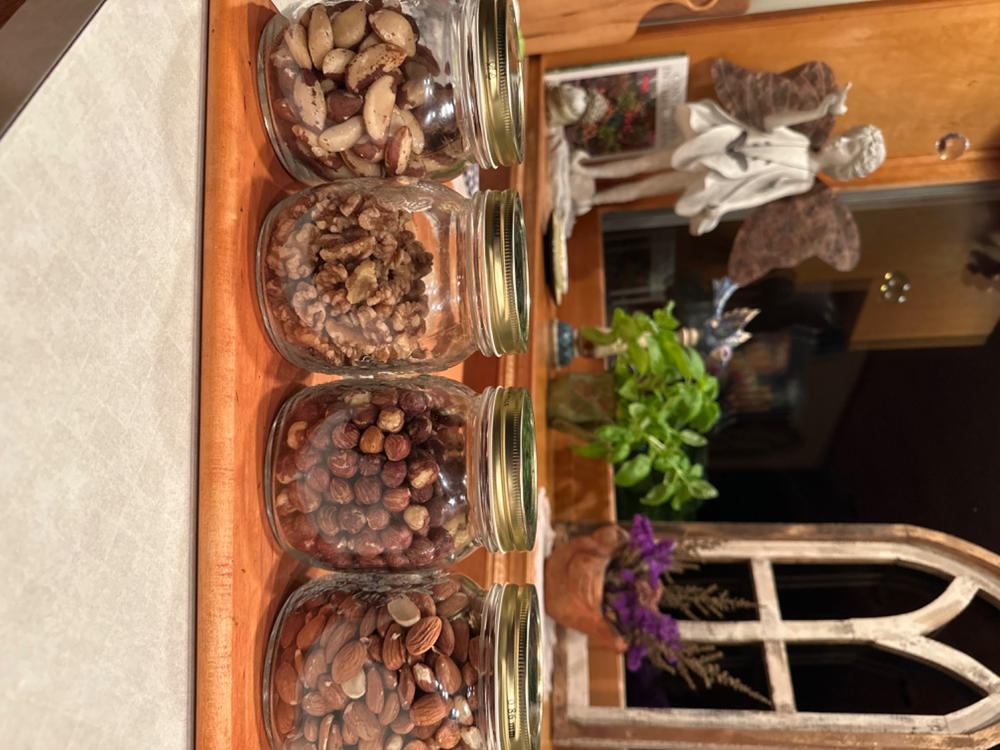 Nuts, Raw, Soaked and Dried, Certified Organic, Hazelnuts - Customer Photo From Mary Archambault