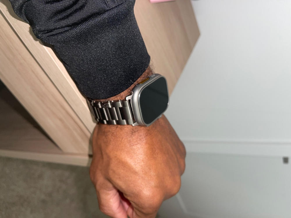 Titanium Edition - Apple Watch Ultra Band - Customer Photo From Anonymous