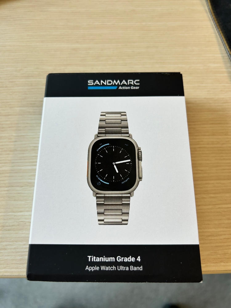 SANDMARC Grade 4 Titanium Apple Watch Ultra Band