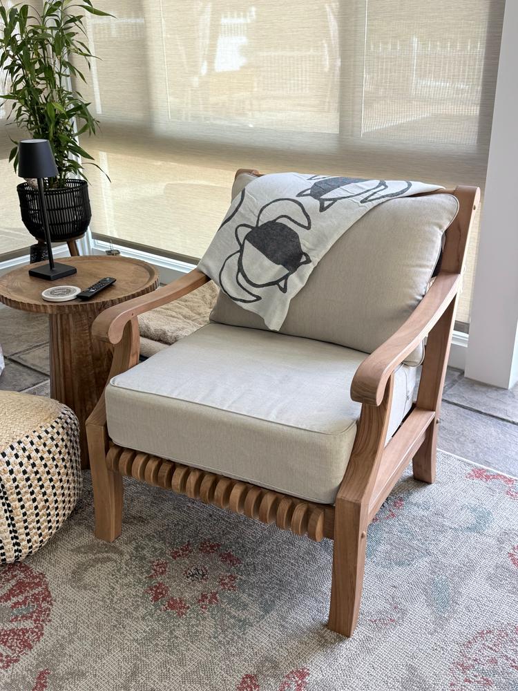 Mosko Teak Wood Outdoor Daybed | Cambridge Casual