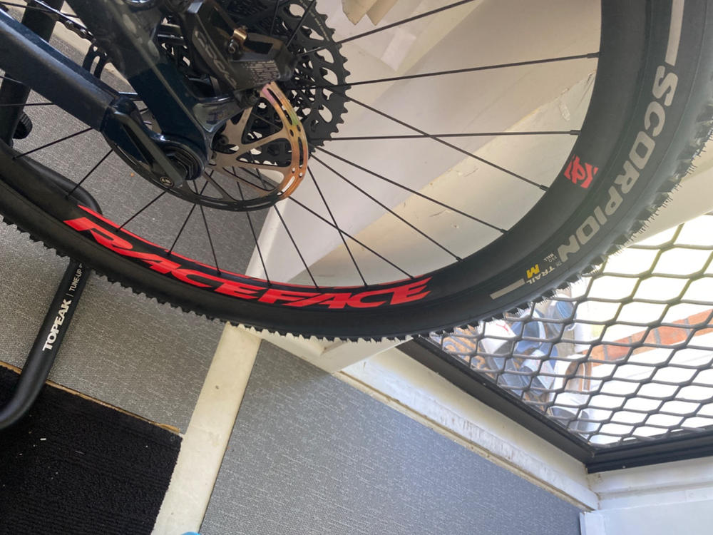 RaceFace Rim Decal Kits - Customer Photo From Lyndon Flores