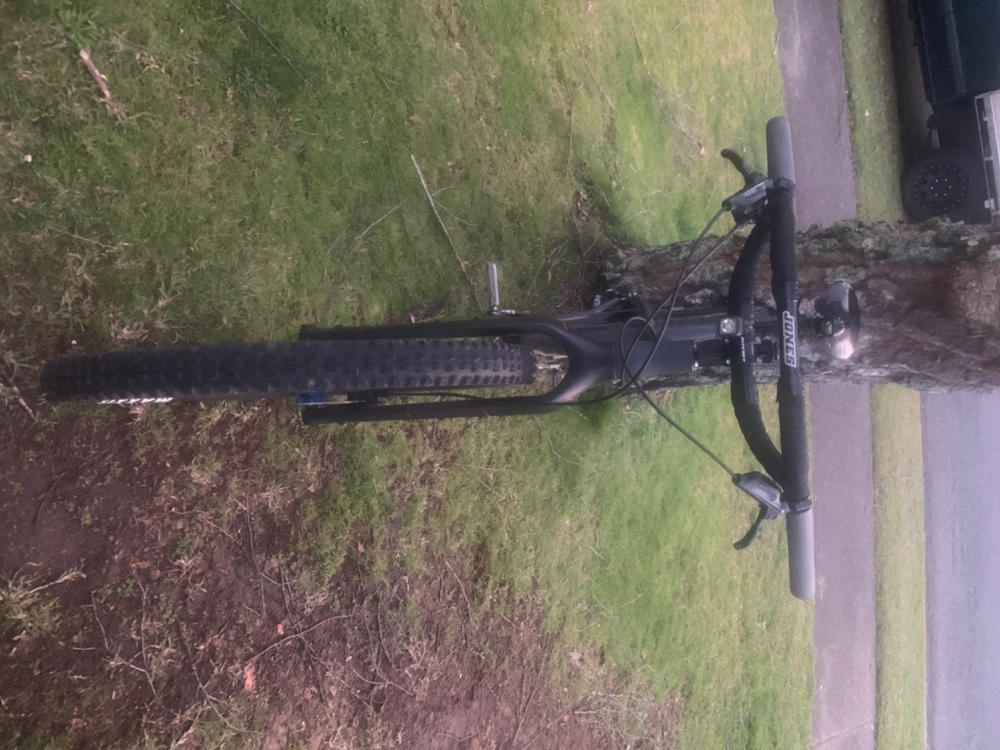 Jones Butted 2.5 Loop Alloy Handlebar - Customer Photo From Deane Pinny