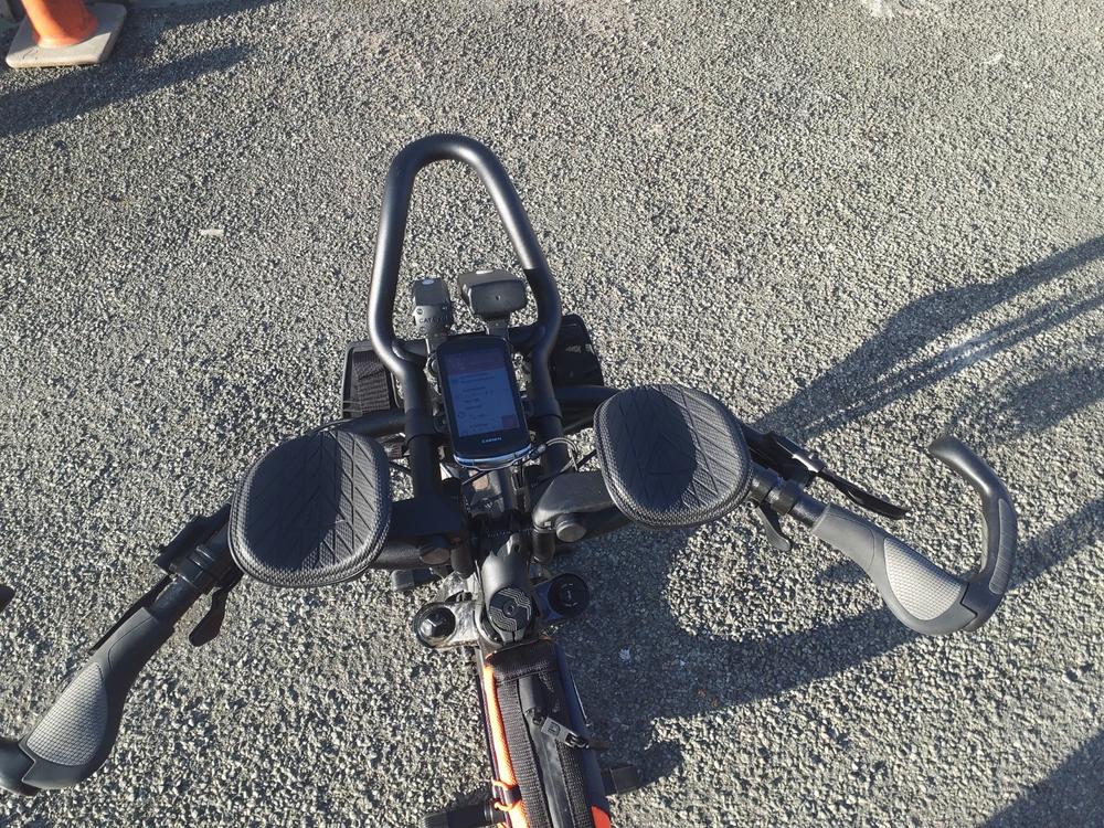 Profile Designs Neosonic/Ergo+/52A GMR Aerobar - Customer Photo From Steve Renton