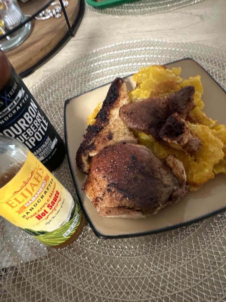 Bourbon Blueberry Chipotle BBQ Sauce & Marinade - Customer Photo From Luis Perez