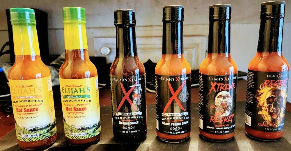 Hot Sauce Challenge Set - Variety Pack (5 Bottles)