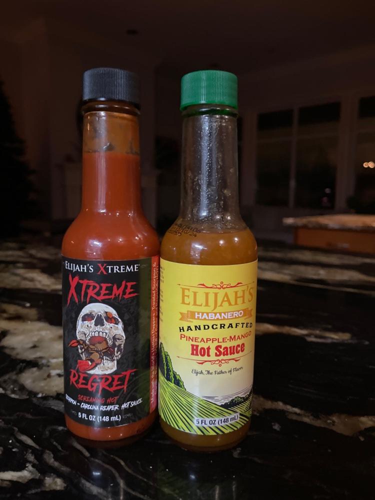 #1 HOT DAD HOT SAUCE GIFT SET (3 Bottles) - Customer Photo From Will Norman