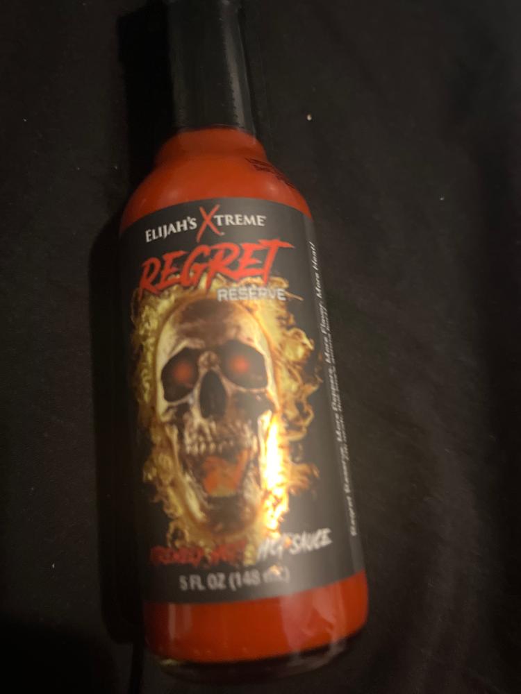 REGRET ๐๐๐๐๐๐๐ HOT SAUCE - Customer Photo From Ricardo V