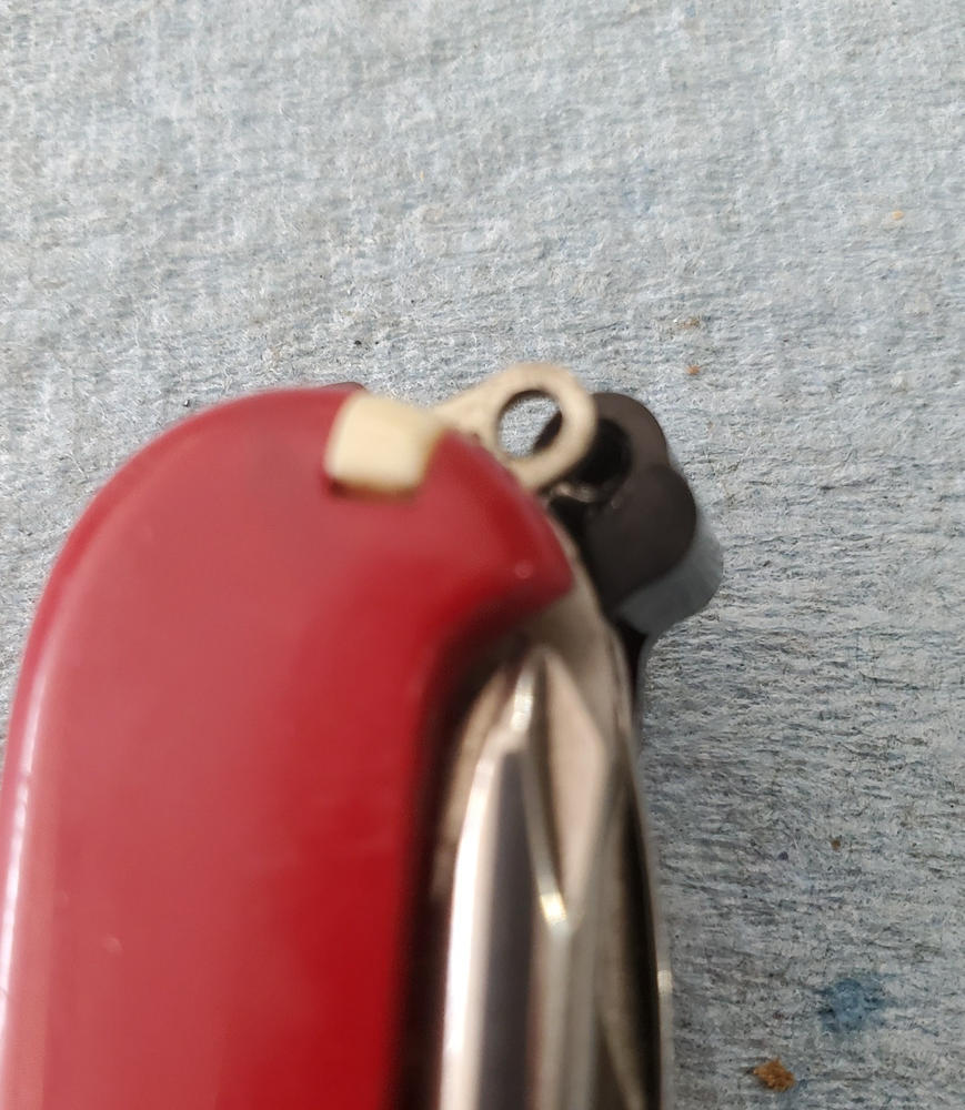 SwissLinQ - Swiss Army Knife Keychain Holder - Customer Photo From John crowley