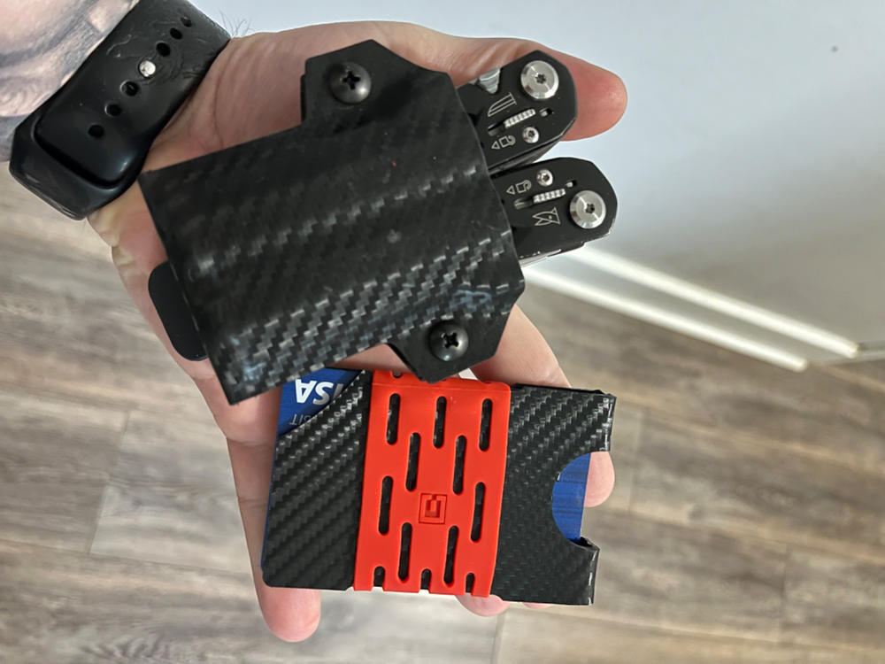 SLYDEX - Kydex Minimalist EDC Wallet - Customer Photo From Steven Lozada II