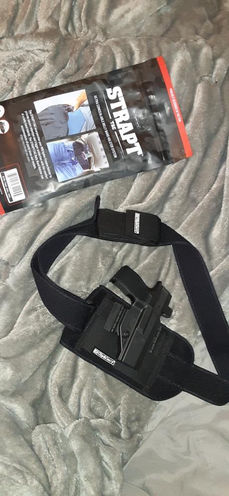  Clip & Carry STRAPT-TAC Belly Band Holster ~ Use with