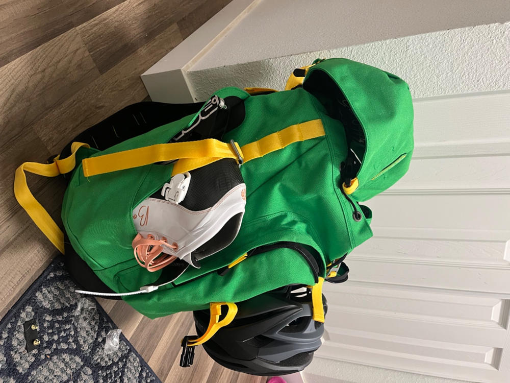The Pond Pack™ | Kelly Green/Gold Edition - Customer Photo From Christian Tobey