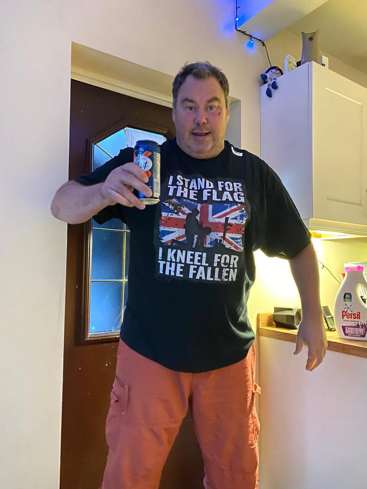 Kneel For The Fallen T Shirt - Customer Photo From Anthony W.