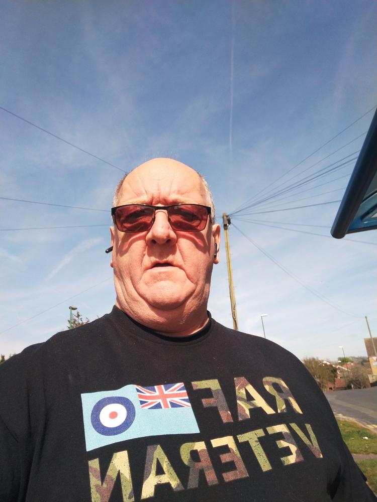 RAF Veteran T Shirt (DPM) - Customer Photo From Chris East