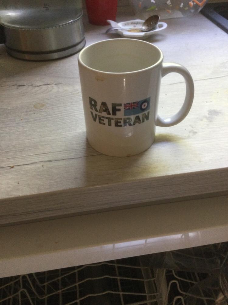 RAF Veteran Jumbo Mug (DPM) - Customer Photo From Simon Tyas