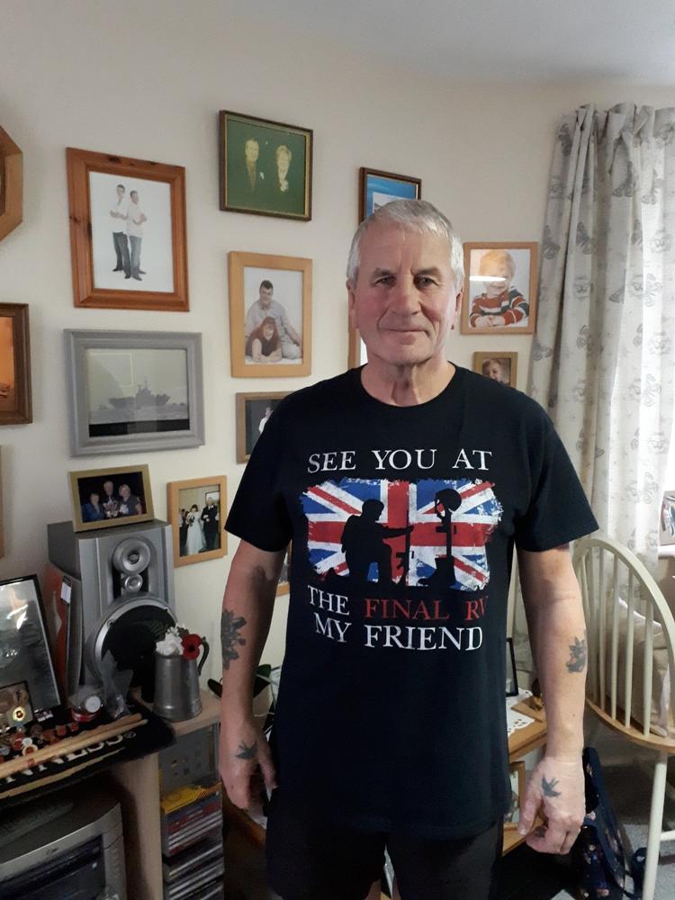 See You At The Final RV T Shirt - Customer Photo From Dor Desborough
