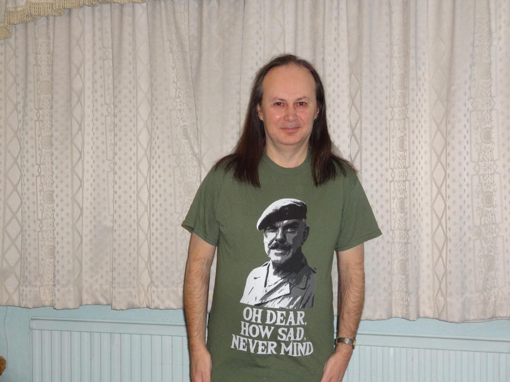 Oh Dear How Sad Never Mind T Shirt - Customer Photo From Desmond Hough