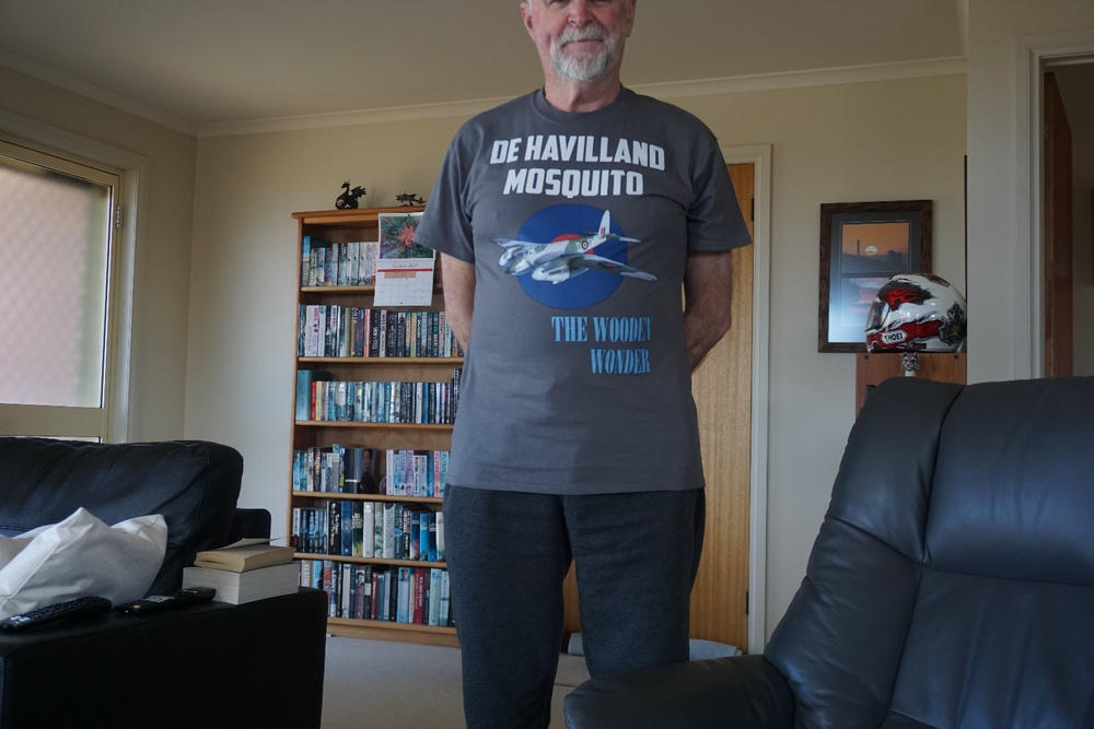 De Havilland Mosquito Unisex T Shirt - Customer Photo From Ray Smee