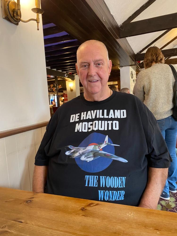 De Havilland Mosquito Unisex T Shirt - Customer Photo From Mick Marlow