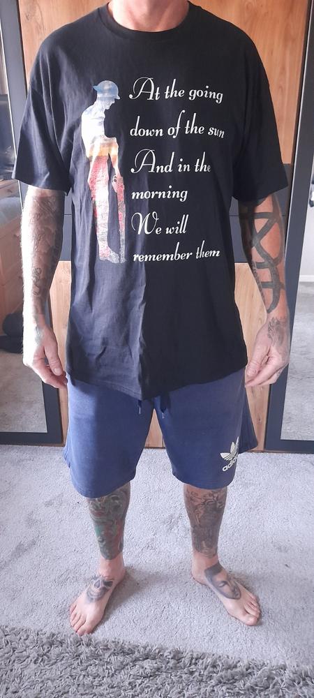 At The Going Down Of The Sun T Shirt - Customer Photo From Anonymous