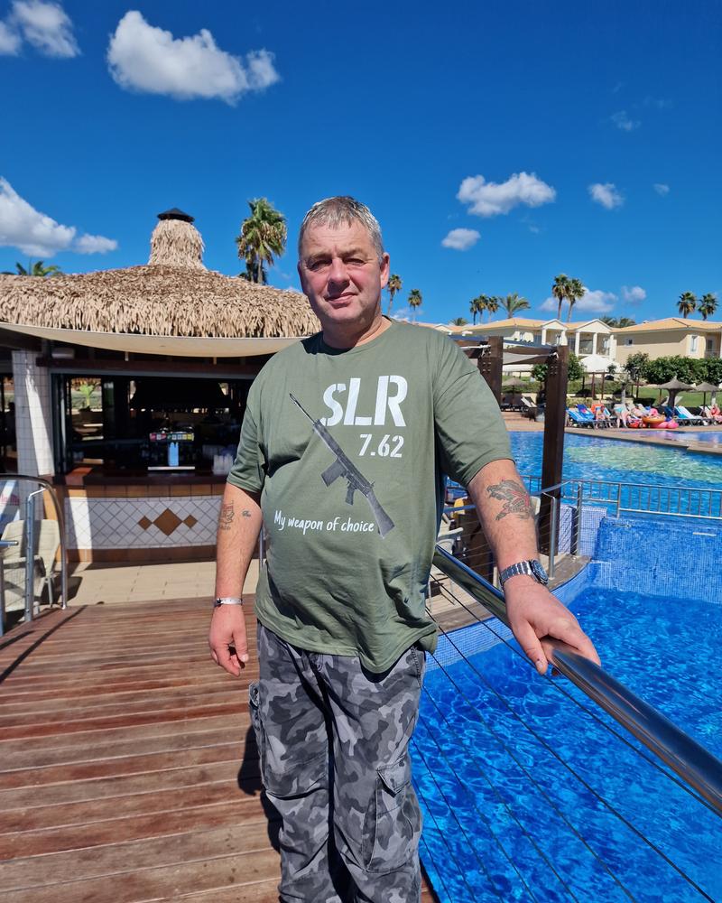 SLR, My Weapon Of Choice T Shirt - Customer Photo From Kevin Day 