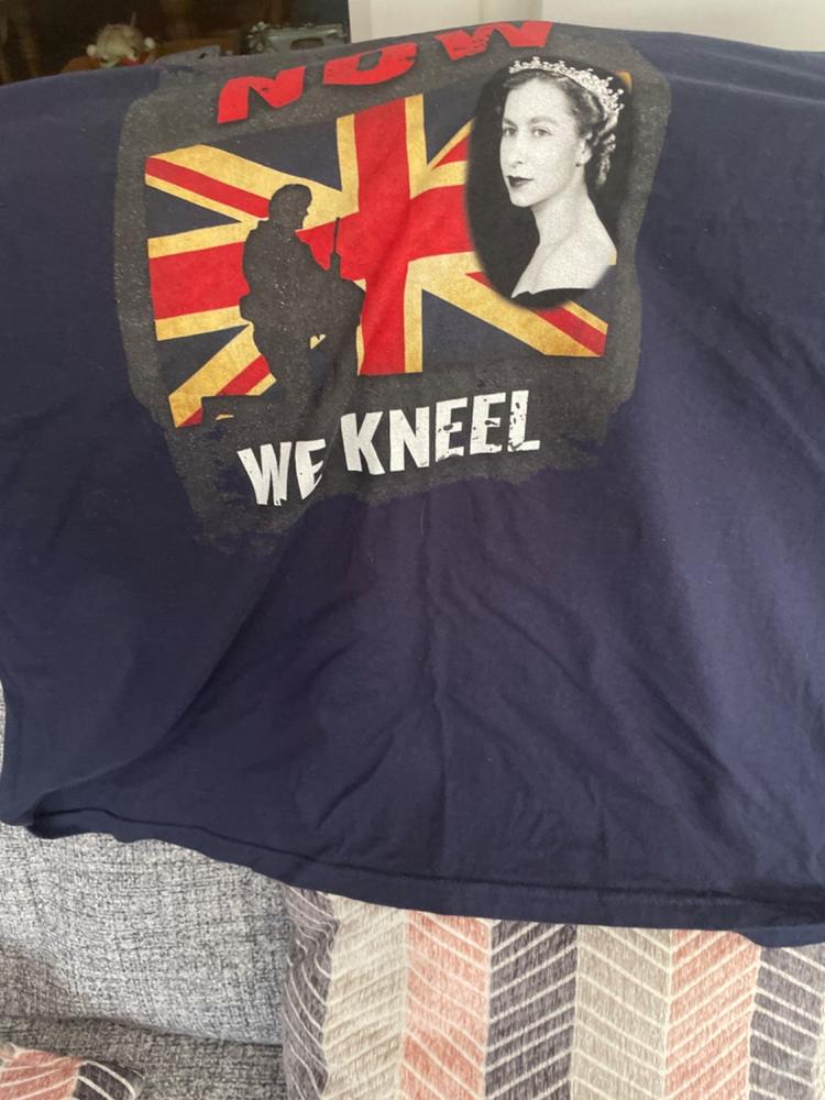 Now We Kneel T Shirt - Customer Photo From Keith Wilton