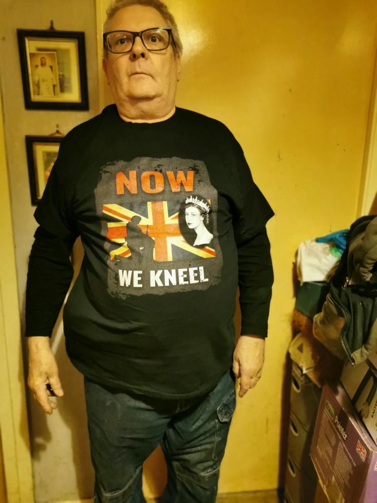 Now We Kneel T Shirt - Customer Photo From Ian Titler