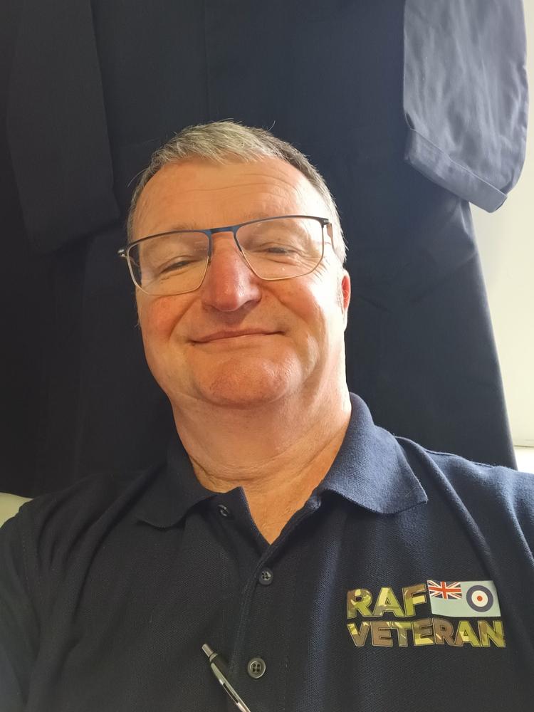 RAF Veteran Unisex Polo Shirt - Customer Photo From Patrick Cobb