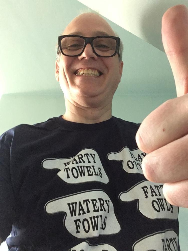 Farty Towels T Shirt - Customer Photo From BENJAMIN H.