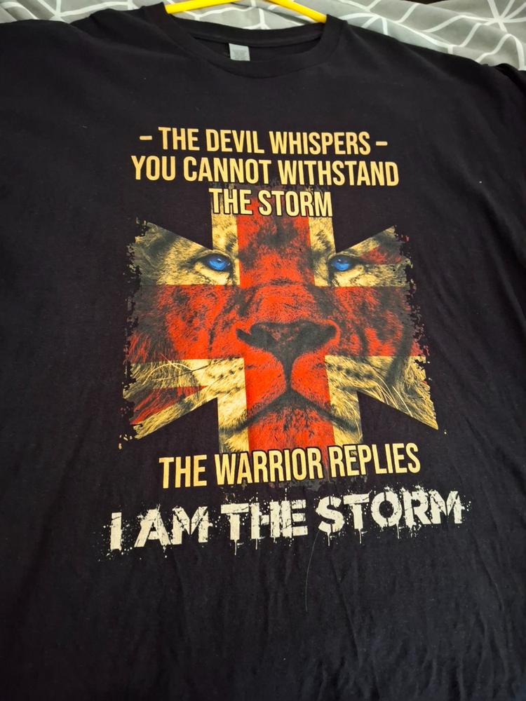 The Storm T Shirt - Customer Photo From david sales