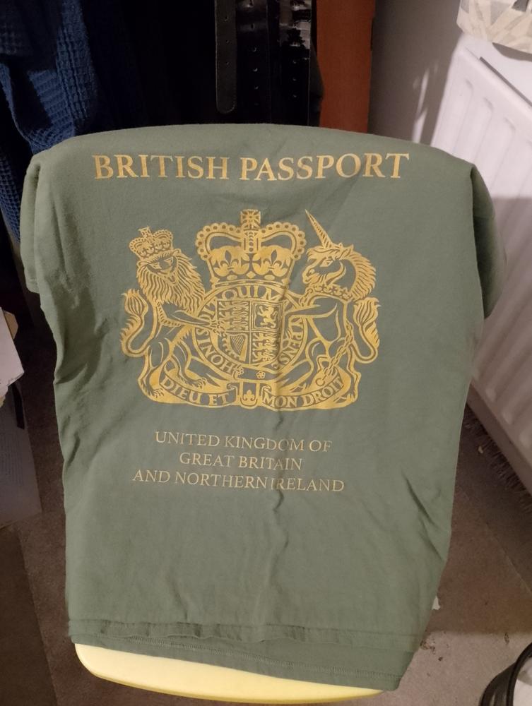 Proud Brit T Shirt - Customer Photo From Anonymous