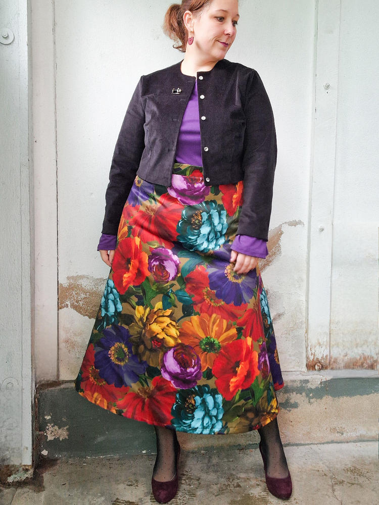 andmary Lindsay balloon skirt ブラック Lindsay balloon skirt