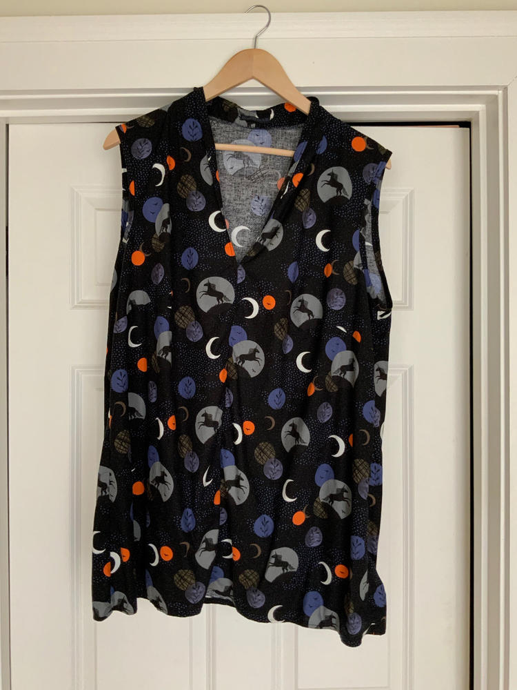 assembly line v neck dress review