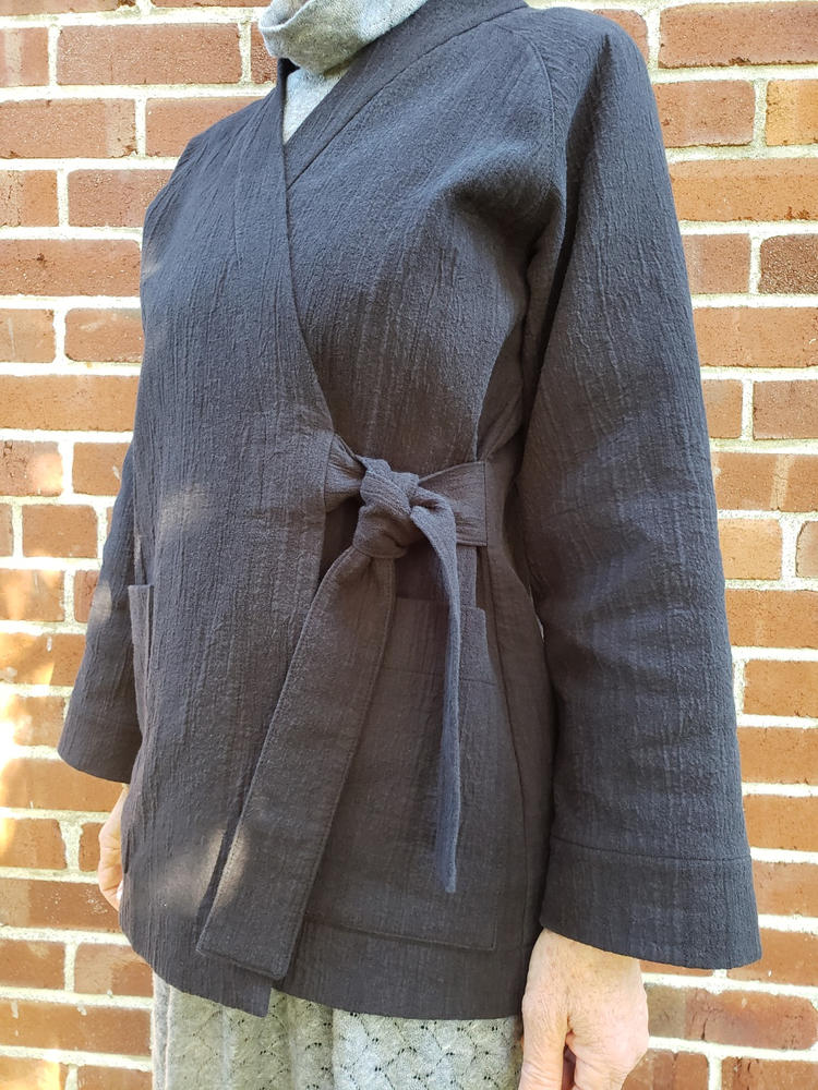 The Assembly Line Wrap Jacket XS-L - Stonemountain & Daughter Fabrics