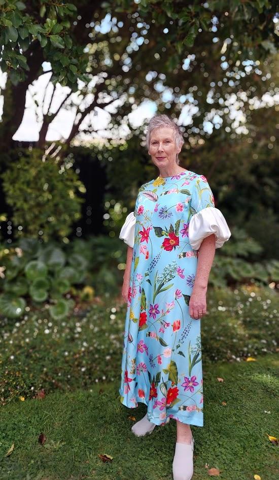 Balloon Sleeve Dress Pattern - The Assembly Line