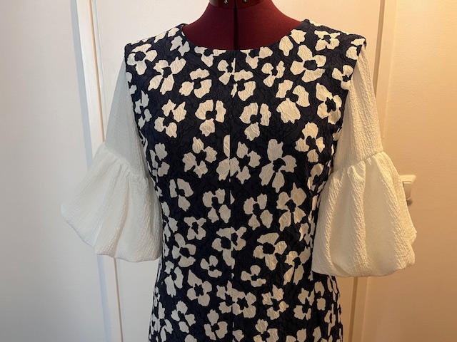Balloon Sleeve Dress Pattern - The Assembly Line