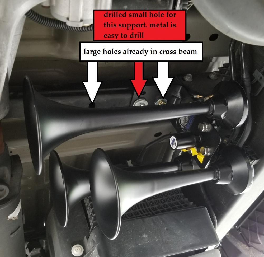 HornBlasters Flatlaw 127H Kit de klaxon de train