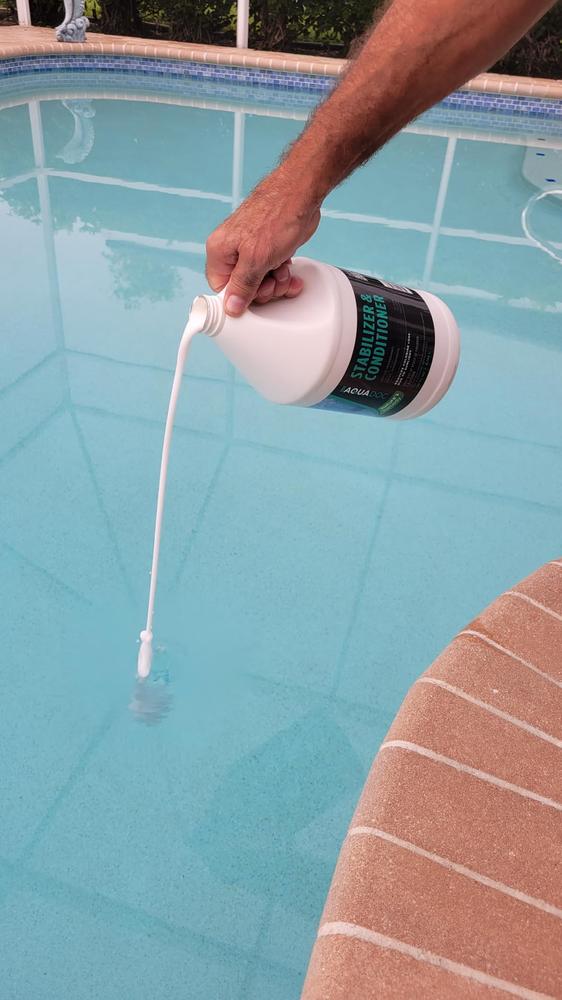 Liquid Pool Stabilizer & Conditioner - Customer Photo From Guard Dog