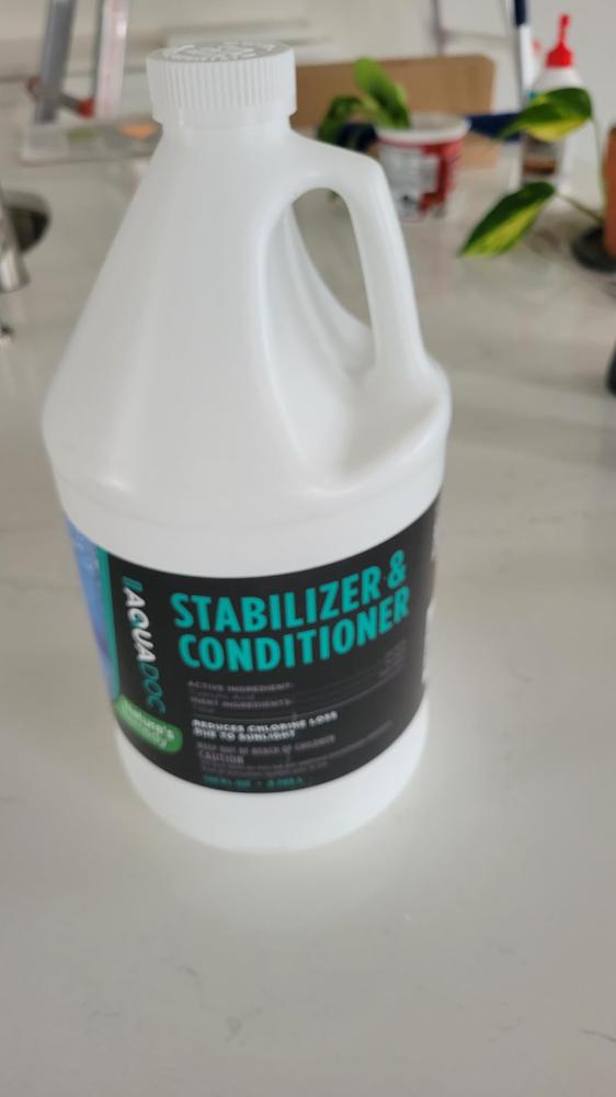 Liquid Pool Stabilizer & Conditioner - Customer Photo From Guard Dog