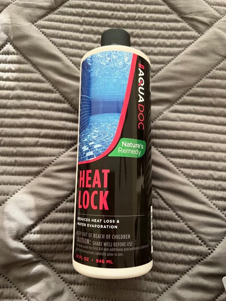 Natural Pool Heat Lock - Customer Photo From Patricia Evans