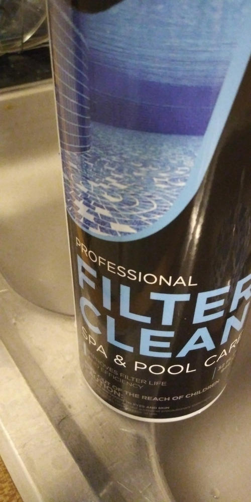 Hot Tub & Spa Filter Cleaner - Customer Photo From Nabilah Hashim