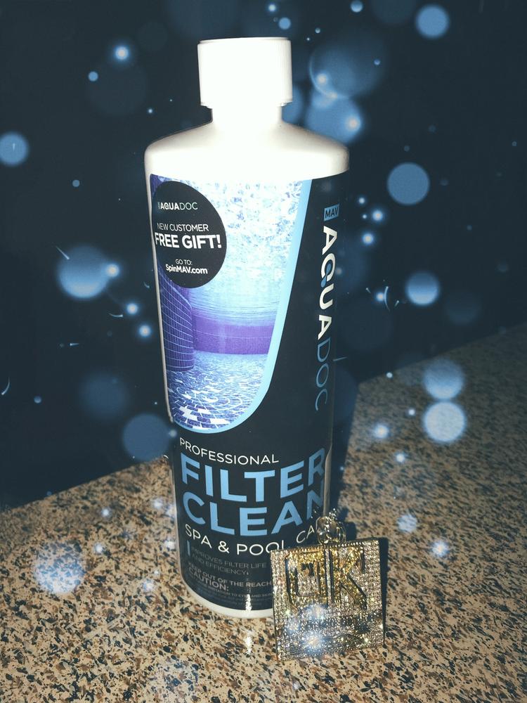 Hot Tub & Spa Filter Cleaner - Customer Photo From Drip Kultur 