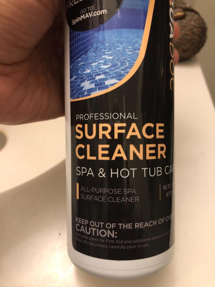 Spa Surface Cleaner for Hot Tub - Customer Photo From NikiT